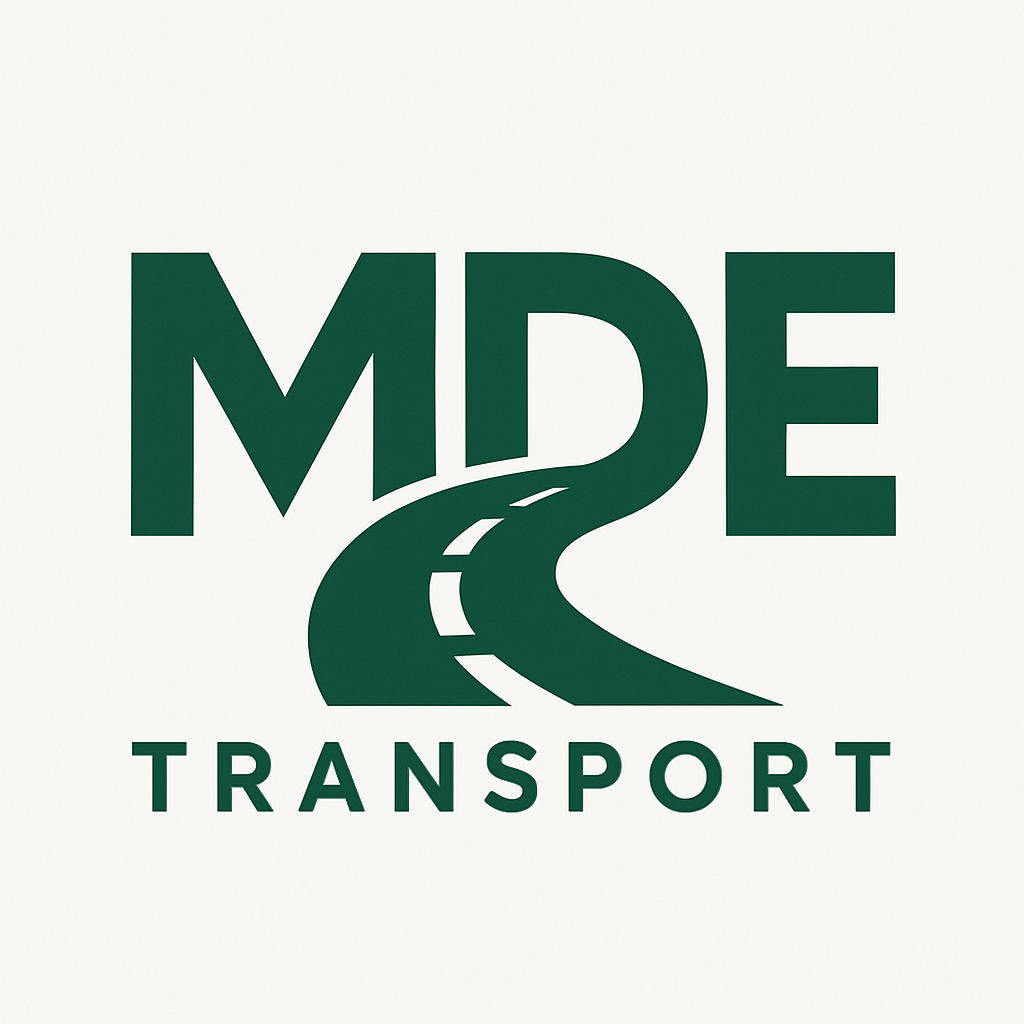 MDE Transport logotyp